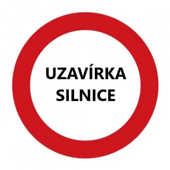 Uzavírka silnice III/39918 Tvořihráz - Horní Dunajovice 1