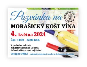Morašický košt vína - 4. května 2024 od 14:00 do 22:00 hodin