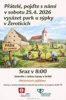 Sázení stromů v parku u sýpky v Žeroticích 25.4.2026 od 8.00 hodin 1